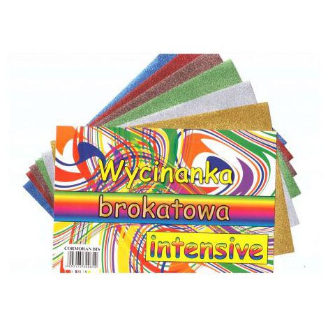 Wycinanka A4/6 Cormoran Brokatowa-intensywna